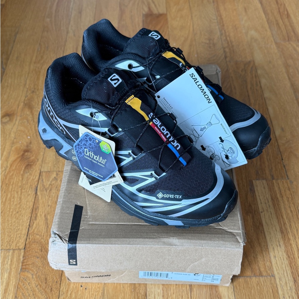NIB Salomon XT-6 GTX Shoes Gore-Tex